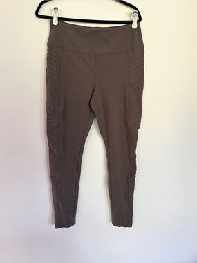 Women's Athleta Delancey Moto Leggings Brown